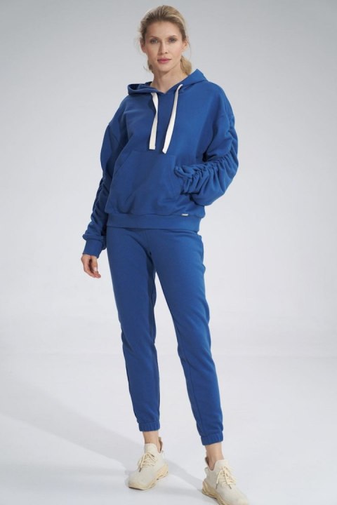 Spodnie Dresowe Model M779 Blue - Figl - XL