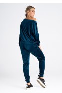 Spodnie Dresowe Model M965 Morski - Figl - XL