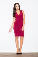 Sukienka Model 135 Bordo - Figl - XL