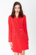 Sukienka Model M447 Red - Figl - L Sukienka Model M447 Red - Figl - L