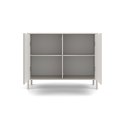 Komoda KAMARO 2D SLIM/GŁADKI KASZMIR Lamele Front Ryflowany + Klasyczny Komoda KAMARO 2D SLIM/GŁADKI KASZMIR Lamele Front Ryflowany + Klasyczny