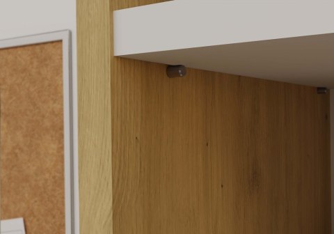 Regał Onyx R60 DĄB ARTISAN BIEL Regał Onyx R60 DĄB ARTISAN BIEL