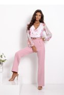 Spodnie Komplet Model Milano 01801. Dirty Pink/Flowers - With You - 40