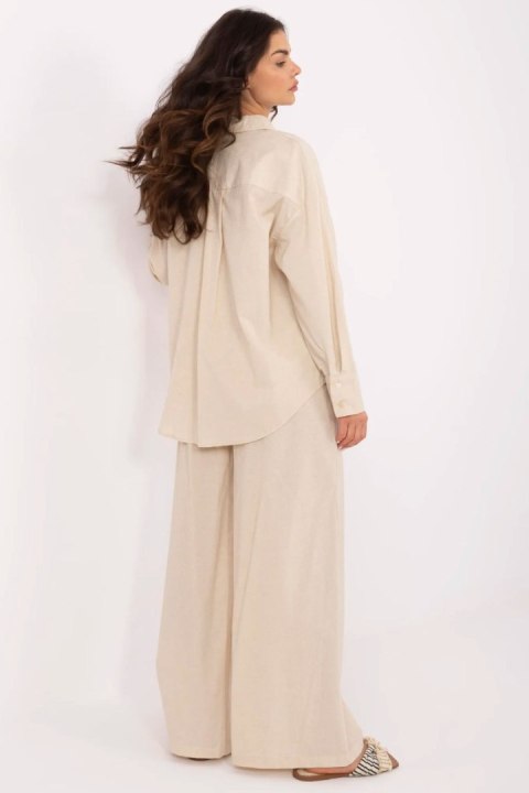 Spodnie Komplet Model NM-KMPL-Y0828.03 Beige - NM - S/M Spodnie Komplet Model NM-KMPL-Y0828.03 Beige - NM - S/M