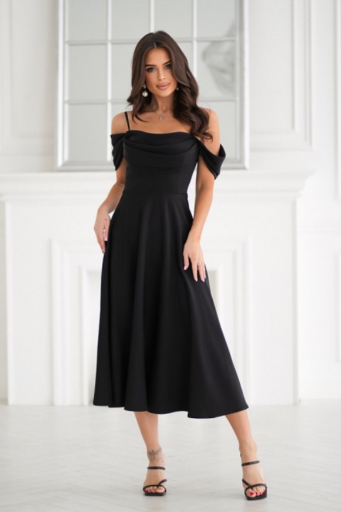 Sukienka Model 325-06 Black - Bicotone - 36 Sukienka Model 325-06 Black - Bicotone - 36