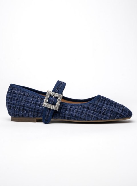 Damskie Baleriny ELIORA - BLUE - 38