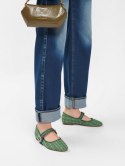 Damskie Baleriny ELIORA - GREEN - 38