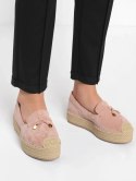 Damskie Espadryle LIVORA PINK - 39