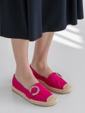 Damskie Espadryle LUNARA FUCHSIA - Stylowe Buty na Lato - 38