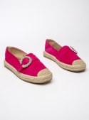 Damskie Espadryle LUNARA FUCHSIA - Stylowe Buty na Lato - 38