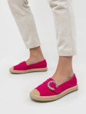 Damskie Espadryle LUNARA FUCHSIA - Stylowe Buty na Lato - 39
