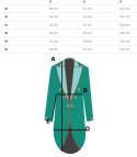 Modny płaszcz damski oversize - dwustronny, na wiosnę i jesień ELIZA (Zielony) Modny płaszcz damski oversize - dwustronny, na wiosnę i jesień ELIZA (Zielony)