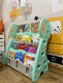 Regał na książki półka szafka organizer pokój dziecięcy żyrafka Z33 Regał na książki półka szafka organizer pokój dziecięcy żyrafka Z33