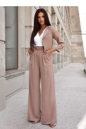 Spodnie Komplet Model 01771. Beige/Ecru - With You - 38