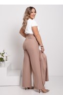 Spodnie Komplet Model 01771. Beige/Ecru - With You - 38