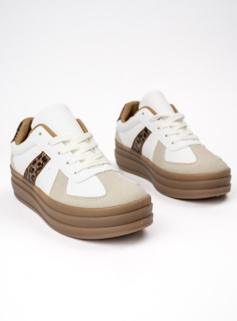 Damskie Sneakersy ALMA LEOPARD - Wyrazisty Wzór i Miejski Styl - 38 Damskie Sneakersy ALMA LEOPARD - Wyrazisty Wzór i Miejski Styl - 38