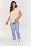 Kamizelka Model S157 Light Beige - Makadamia - uniwersalny Kamizelka Model S157 Light Beige - Makadamia - uniwersalny