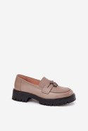 Mokasyny Model Vinceza 18109 Beige - Step in style - 37