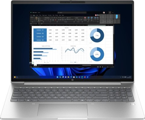 Notebook HP ProBook 460 G11 (16"/U5-125U /Intel® Graphics/16GB/SSD512GB/W11H/Srebrny) Notebook HP ProBook 460 G11 (16"/U5-125U /Intel® Graphics/16GB/SSD512GB/W11H/Srebrny)