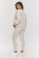 Spodnie Komplet Model A1 Light Beige - Makadamia - uniwersalny Spodnie Komplet Model A1 Light Beige - Makadamia - uniwersalny