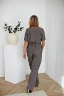 Spodnie Komplet Model M404/4 Grey Beige - La Aurora - 46