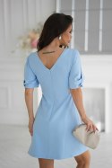 Sukienka Model 326-08 Baby Blue - Bicotone - 38 Sukienka Model 326-08 Baby Blue - Bicotone - 38
