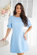 Sukienka Model 326-08 Baby Blue - Bicotone - 40 Sukienka Model 326-08 Baby Blue - Bicotone - 40