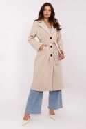 Płaszcz Damski Model MO-PL-1804.00 Beige - Italy Moda - uniwersalny