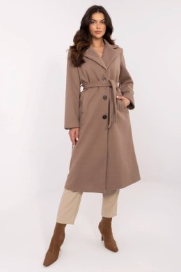 Płaszcz Damski Model MO-PL-1804.00 Dark Beige - Italy Moda - uniwersalny