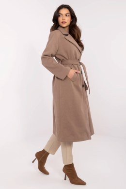 Płaszcz Damski Model MO-PL-1804.00 Dark Beige - Italy Moda - uniwersalny