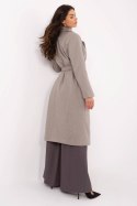 Płaszcz Damski Model MO-PL-1804.00 Grey/Beige - Italy Moda - uniwersalny