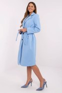 Płaszcz Damski Model MO-PL-1804.00 Light Blue - Italy Moda - uniwersalny Płaszcz Damski Model MO-PL-1804.00 Light Blue - Italy Moda - uniwersalny