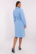 Płaszcz Damski Model MO-PL-1804.00 Light Blue - Italy Moda - uniwersalny Płaszcz Damski Model MO-PL-1804.00 Light Blue - Italy Moda - uniwersalny