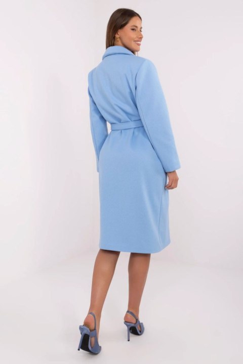 Płaszcz Damski Model MO-PL-1804.00 Light Blue - Italy Moda - uniwersalny Płaszcz Damski Model MO-PL-1804.00 Light Blue - Italy Moda - uniwersalny
