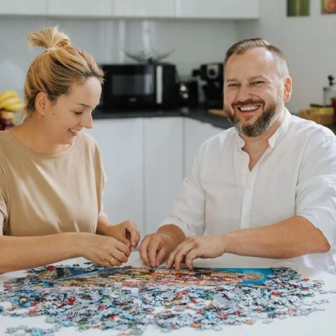 Puzzle Jezioro Braies Włochy 500 elementów Trefl 37486 Puzzle Jezioro Braies Włochy 500 elementów Trefl 37486