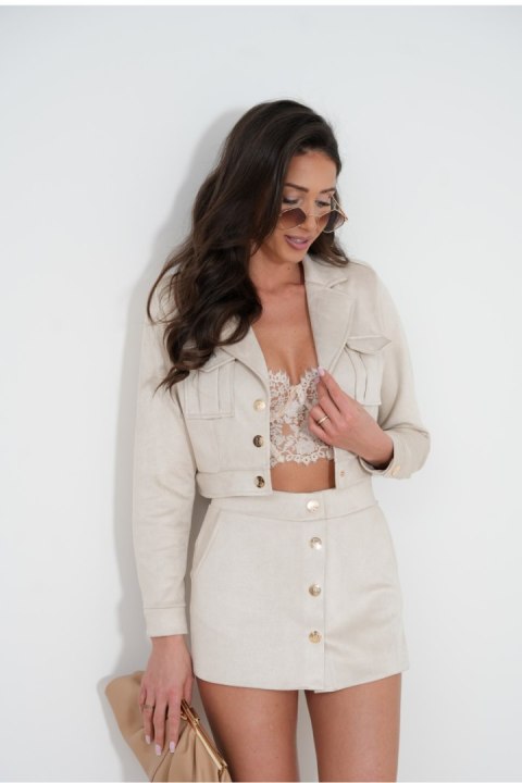 Spódnica Komplet Model Bliss 239770001 Light Beige - LaBalancia - s Spódnica Komplet Model Bliss 239770001 Light Beige - LaBalancia - s
