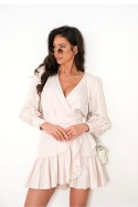 Sukienka Model Anna krótka 239780220 Beige - LaBalancia - M/L Sukienka Model Anna krótka 239780220 Beige - LaBalancia - M/L