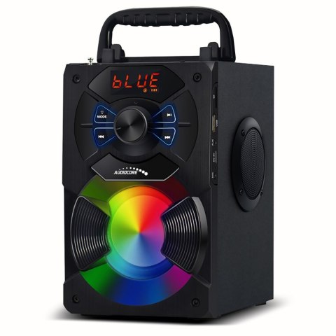 Głośnik przenośny AUDIOCORE AC730 (3 - 4h /Czarny ) Głośnik przenośny AUDIOCORE AC730 (3 - 4h /Czarny )