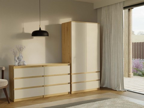 Komoda Malwa M6 140 DĄB ARTISAN KASZMIR Komoda Malwa M6 140 DĄB ARTISAN KASZMIR