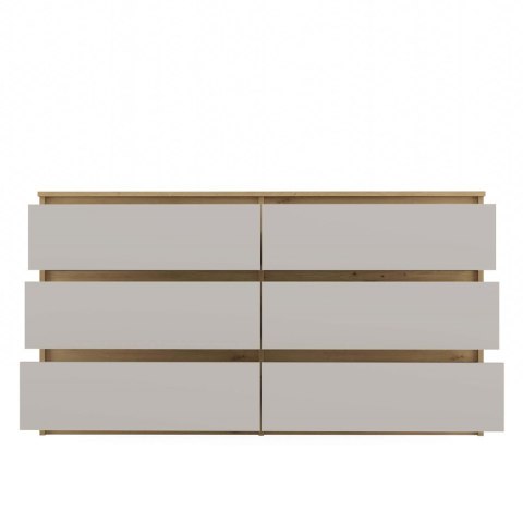 Komoda Malwa M6 140 DĄB ARTISAN KASZMIR Komoda Malwa M6 140 DĄB ARTISAN KASZMIR