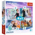Puzzle 4w1 Kraina Lodu Niezwykły świat Frozen 3+ Trefl 34381 Puzzle 4w1 Kraina Lodu Niezwykły świat Frozen 3+ Trefl 34381