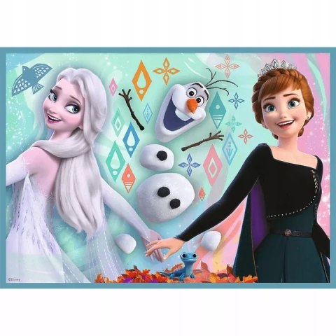 Puzzle 4w1 Kraina Lodu Niezwykły świat Frozen 3+ Trefl 34381 Puzzle 4w1 Kraina Lodu Niezwykły świat Frozen 3+ Trefl 34381
