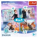 Puzzle 4w1 Kraina Lodu Niezwykły świat Frozen 3+ Trefl 34381 Puzzle 4w1 Kraina Lodu Niezwykły świat Frozen 3+ Trefl 34381