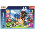 Puzzle Sonic 100 elementów Poznaj Sonica Trefl 16465 Puzzle Sonic 100 elementów Poznaj Sonica Trefl 16465