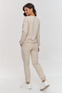 Spodnie Komplet Model M868 Light Beige - Makadamia - 38 Spodnie Komplet Model M868 Light Beige - Makadamia - 38