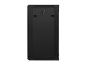 Szafa instalacyjna wisząca 19'' 18U 600X450mm czarna (drzwi szklane) Szafa instalacyjna wisząca 19'' 18U 600X450mm czarna (drzwi szklane)