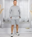 Wygodne szorty męskie - lekkie, przewiewne, na trening i co dzień (Szary) Wygodne szorty męskie - lekkie, przewiewne, na trening i co dzień (Szary)