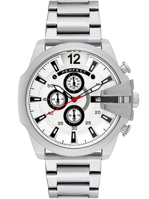 ZEGAREK MĘSKI PERFECT M513CH-01 - CHRONOGRAF (zp387b) + BOX ZEGAREK MĘSKI PERFECT M513CH-01 - CHRONOGRAF (zp387b) + BOX