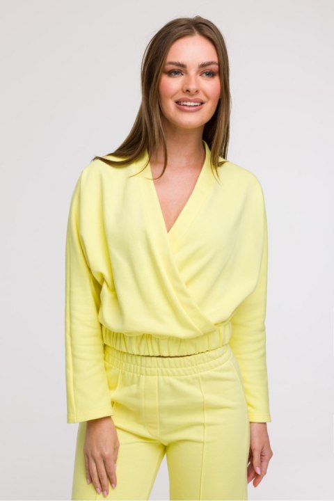 Bluza Damska Model B292 Cytryna - BeWear - s