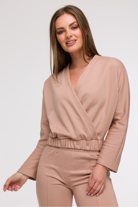 Bluza Damska Model B292 Mocca - BeWear - L